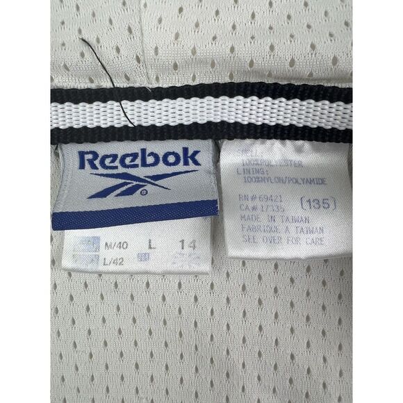 Vintage Reebok Windbreaker Jacket Mens Size Large 1/4 Zip Retro Y2K Lightweight - Picture 3 of 10